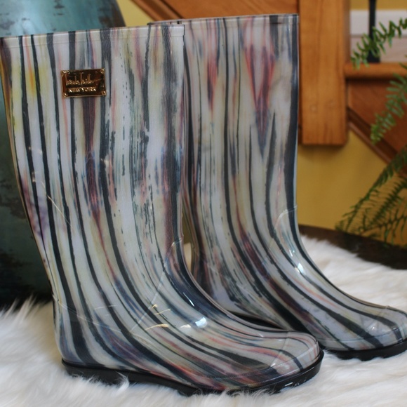 Nicole Miller, rainy day rain boots pull on - Picture 3 of 12